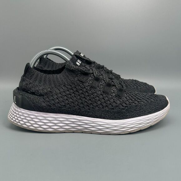 Nobull Diamond Knit Runner Women's 9 Graphite Athletic Sneakers Lace Up Low Top - Picture 1 of 9